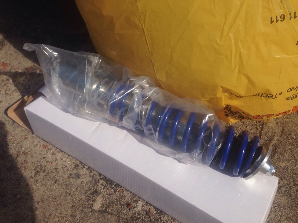 (Заниження частина 1) Установка койловерів TA-Technix та BBS rm 1