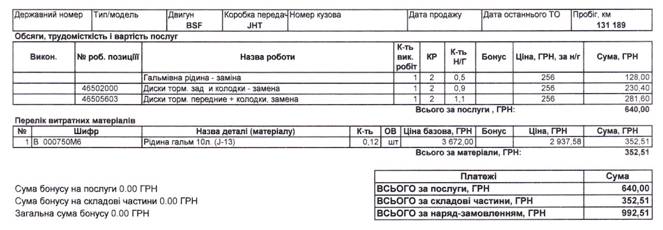 Обслуговування гальмівної системи 5
