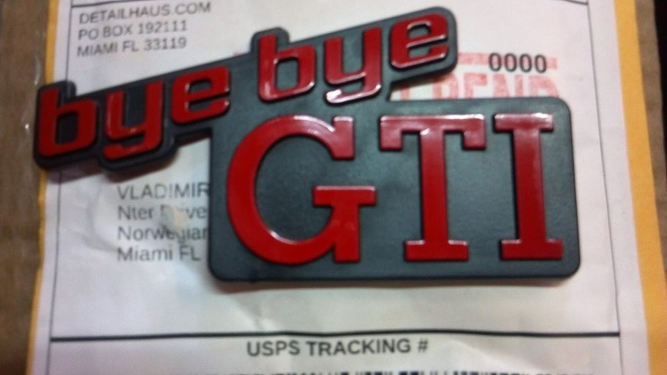 Сюрприз із Майамі. Bye Bye GTI 4