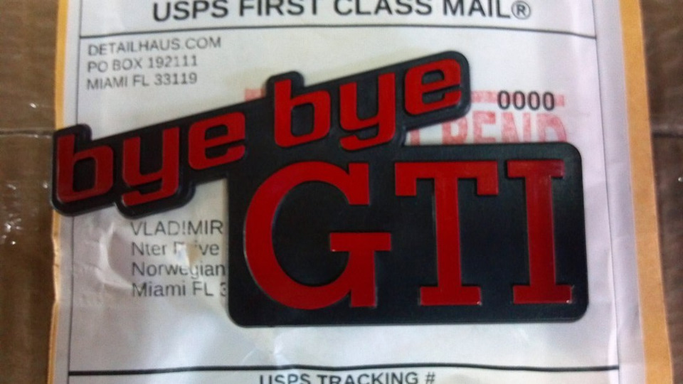 Сюрприз із Майамі. Bye Bye GTI 5