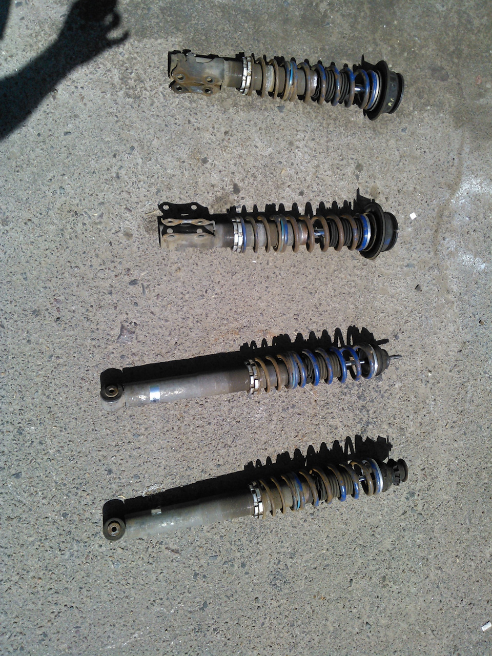 #2 Встановлення койловерів і дисків (або що не треба робити, після покупки старої машини) 4