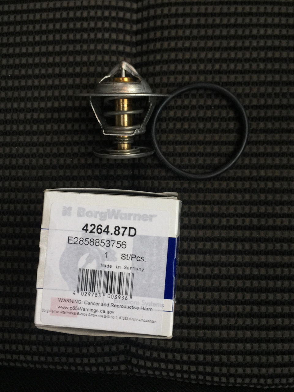 Заміна термостата BorgWarner 4264.87D на TDI ASZ 3