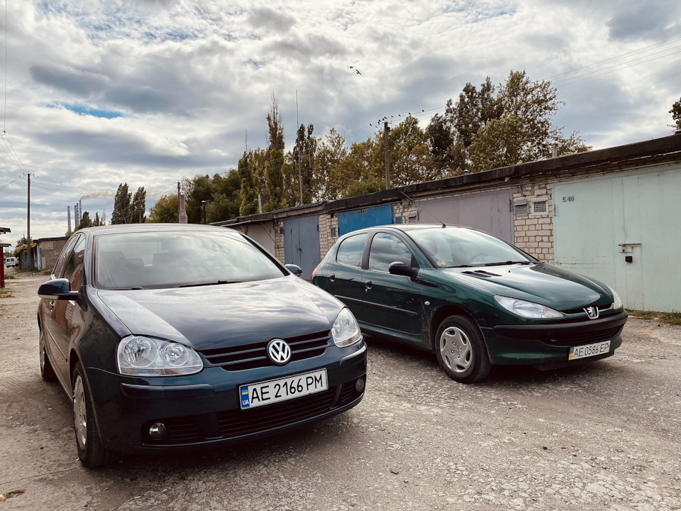 Що спільного у VW Golf 5 та Peugeot 206 1