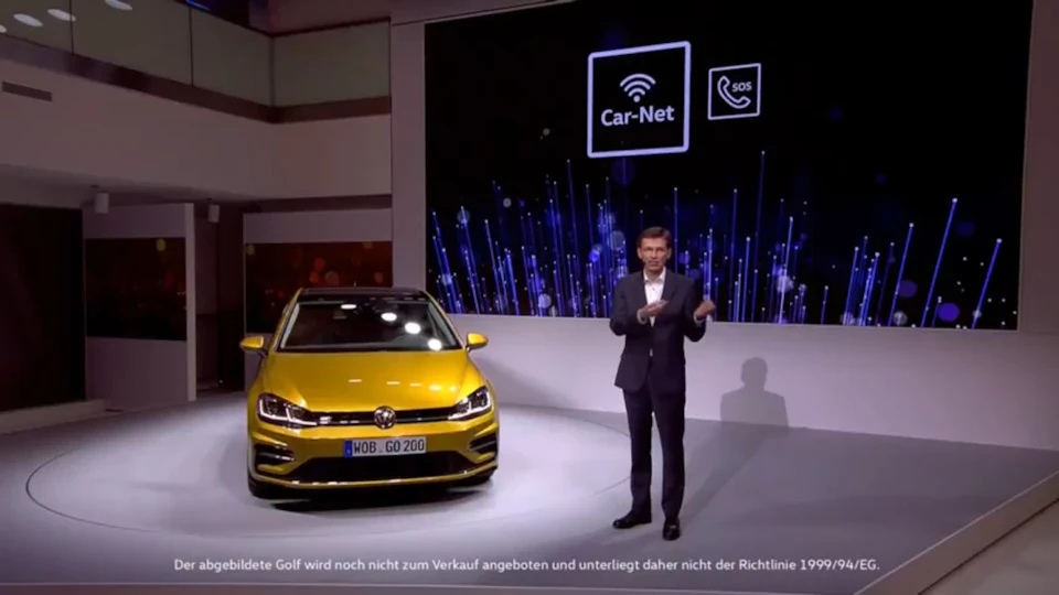 Презентація нового VW Golf.
