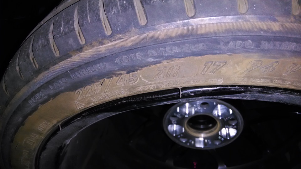 Покришка Michelin на смітник або як ковані тапки SL10 не витримали удару 5