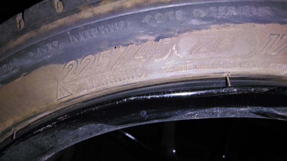 Покришка Michelin на смітник або як ковані тапки SL10 не витримали удару 3