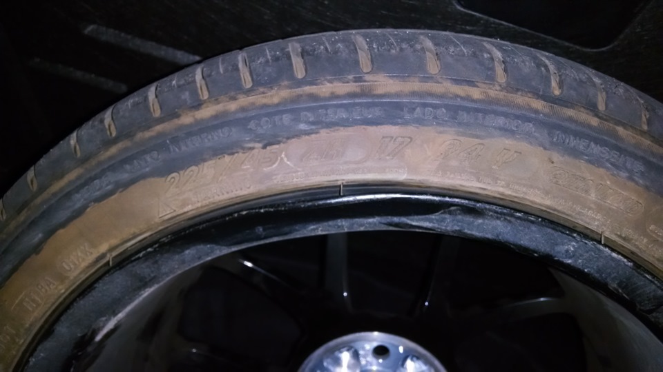 Покришка Michelin на смітник або як ковані тапки SL10 не витримали удару 4