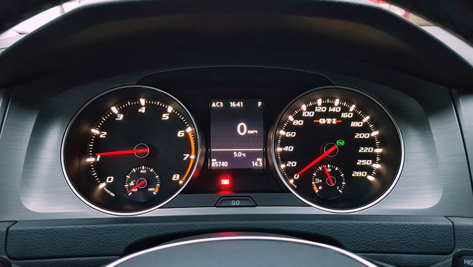Приборка GTI MFA Premium + Pandora 3