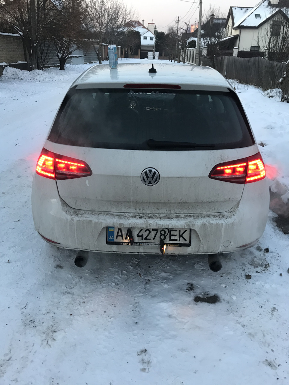 Оригінальне діодне підсвічування заднього номера 4