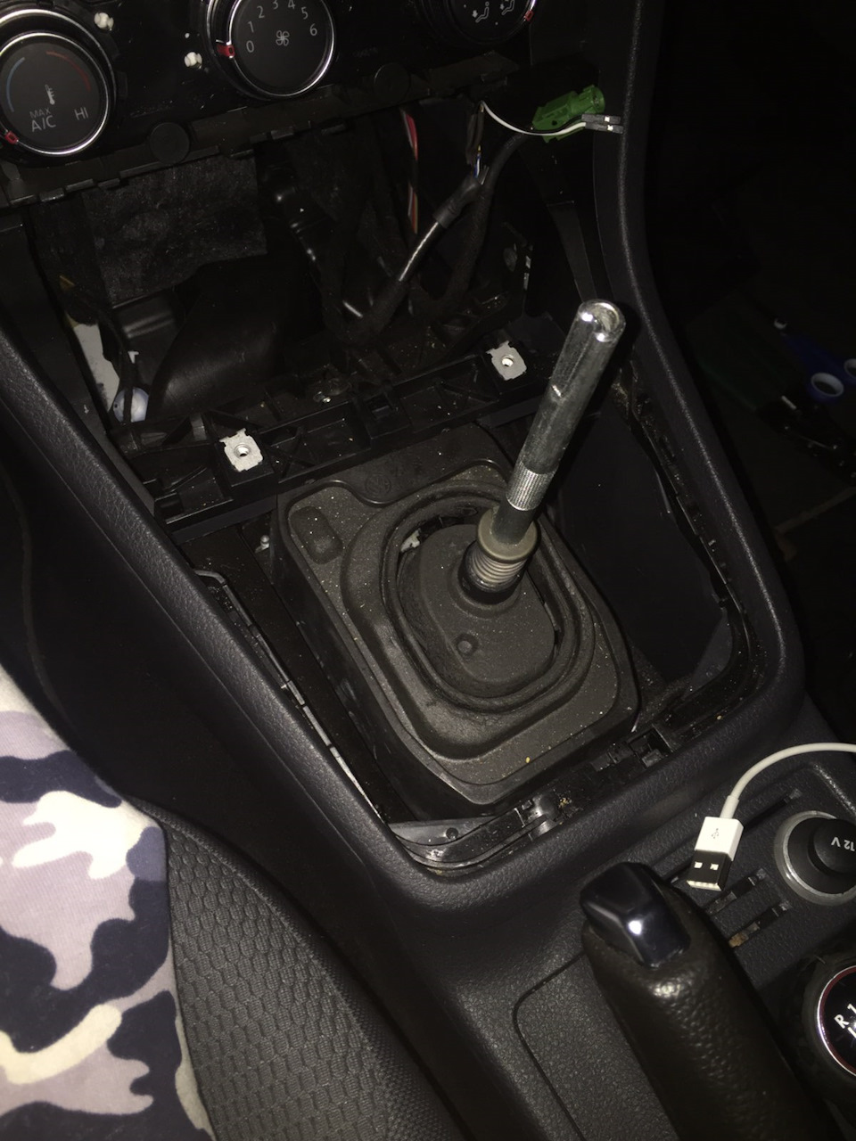Ручка КПП Golf GTI 1