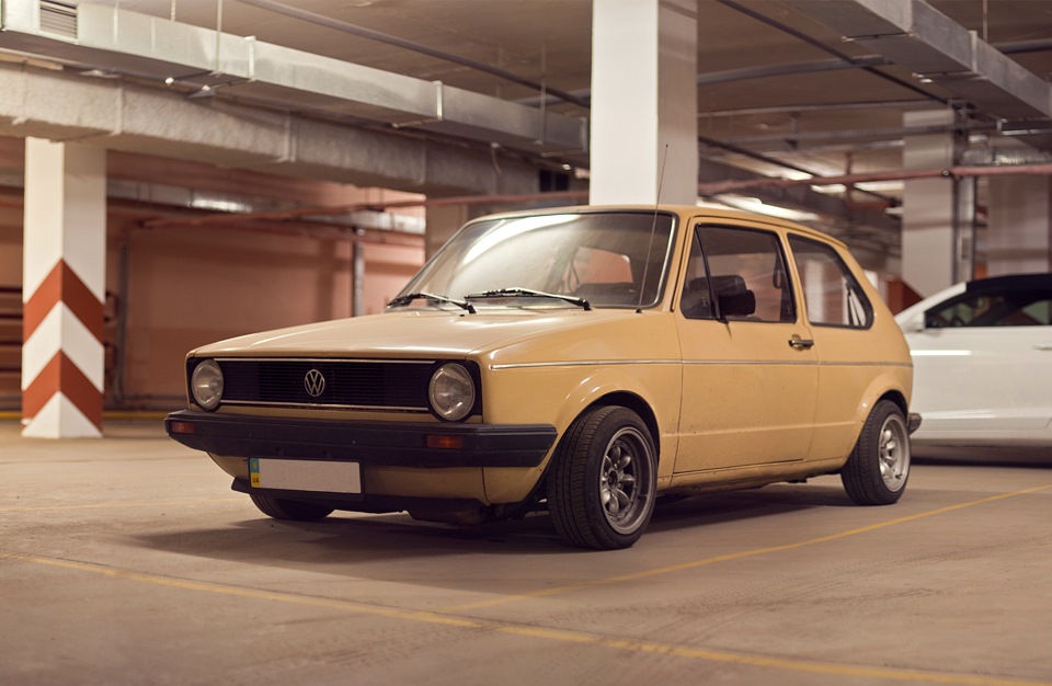 Інтерв'ю для Ukrainian Stance - Маленький міський автомобіль, Volkswagen Golf mk1. 2