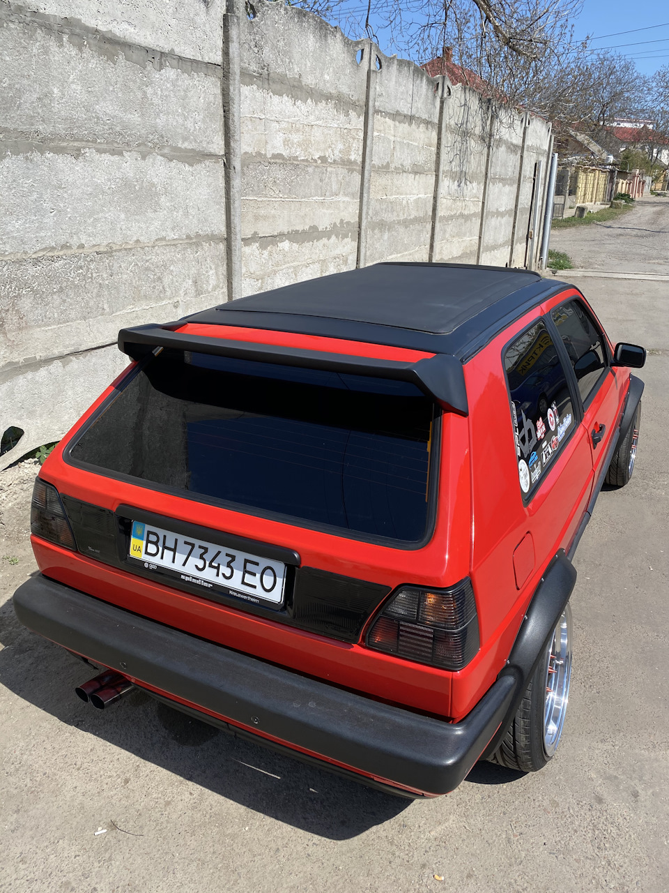VW Golf 2 voomeran 5