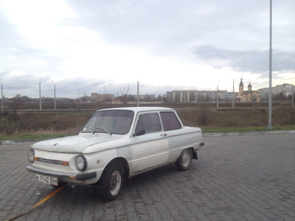 Тяну на тросі Ластівку ЗАЗ 968м 4