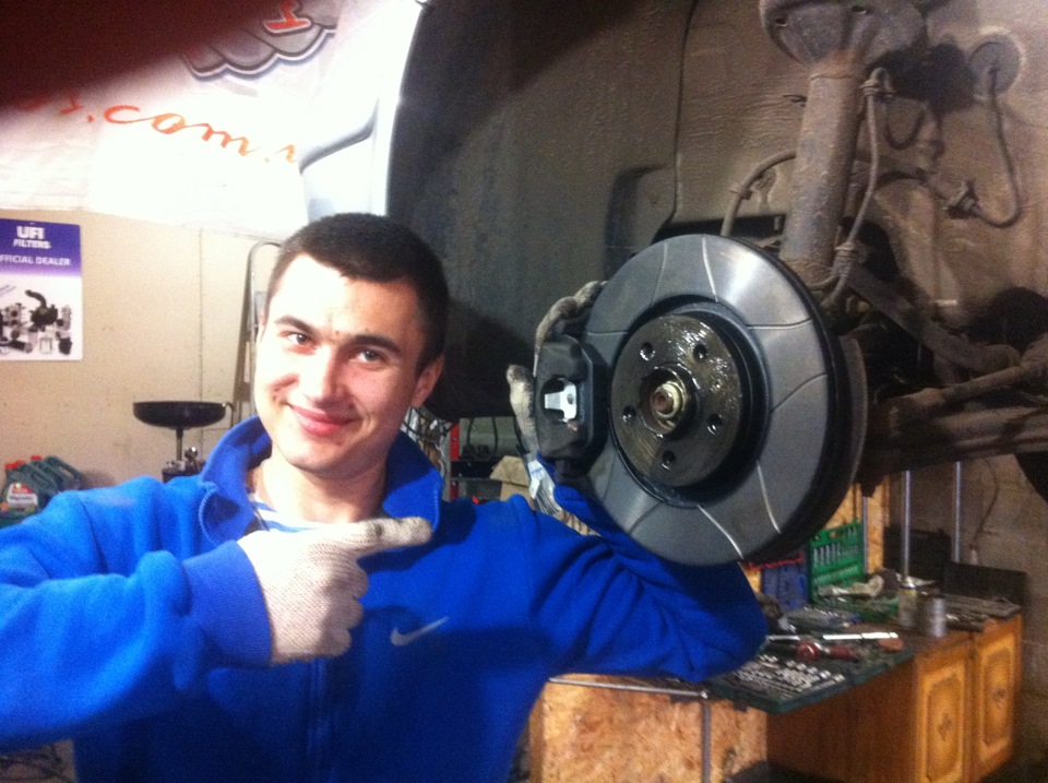 Заміна гальм на Brembo Max 3