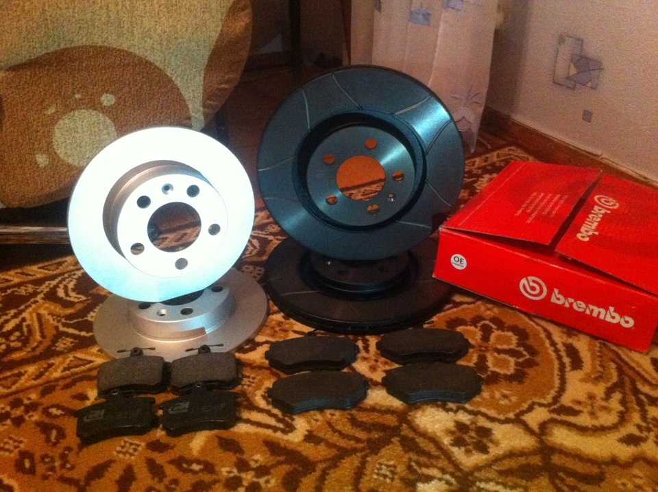 Заміна гальм на Brembo Max 1