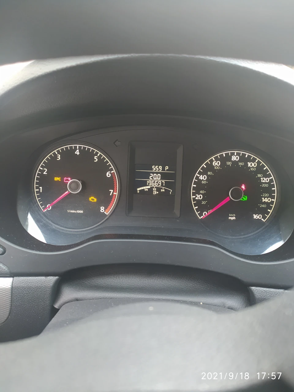 Volkswagen Jetta 6 милі за кілометри