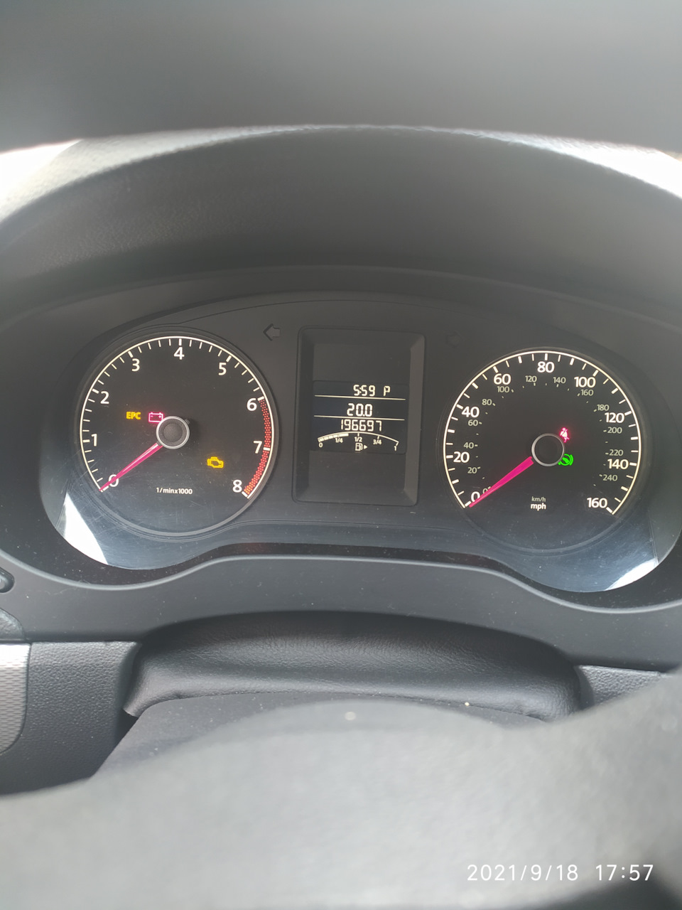 Volkswagen Jetta 6 милі за кілометри 1