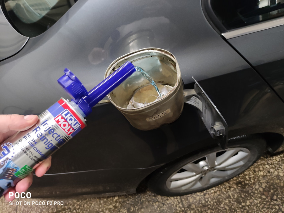 Чистка паливної системи присадкою LiquiMoly 1