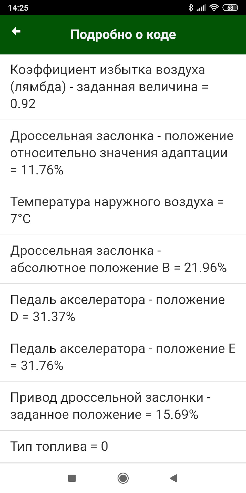 Помилка датчика кисню 2 5