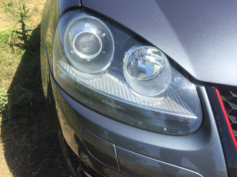 Установка штатного Ксенону Vw Jetta 5