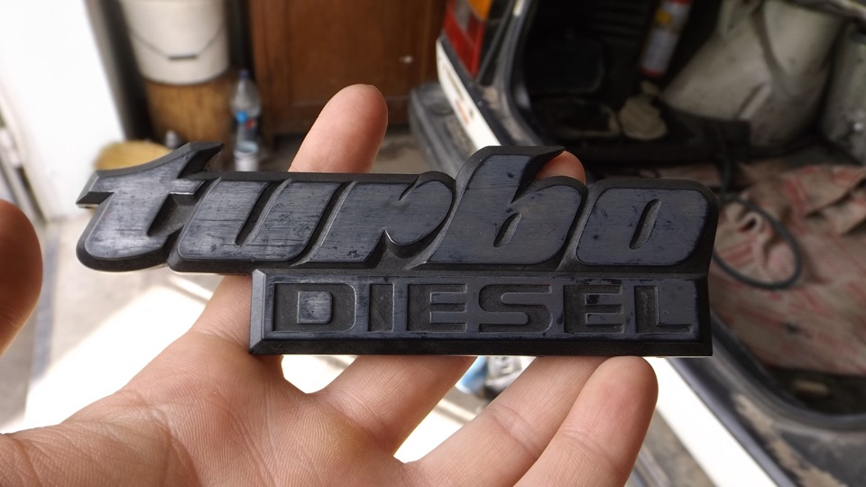 Значок на ришотку Turbo Diesel 1