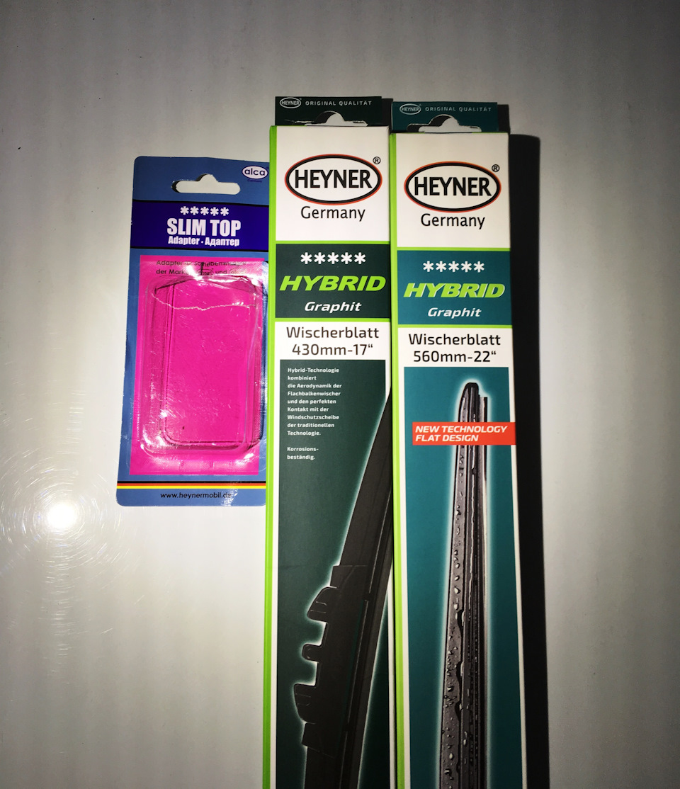 003 Двірники Heyner Hybrid 560+430 1
