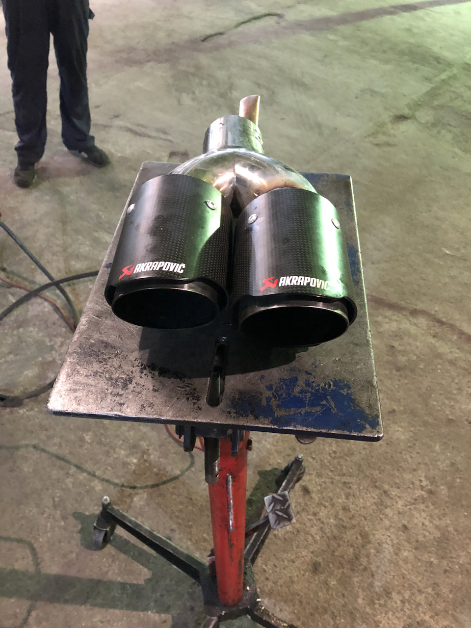 Насадки AKRAPOVIC 2 3