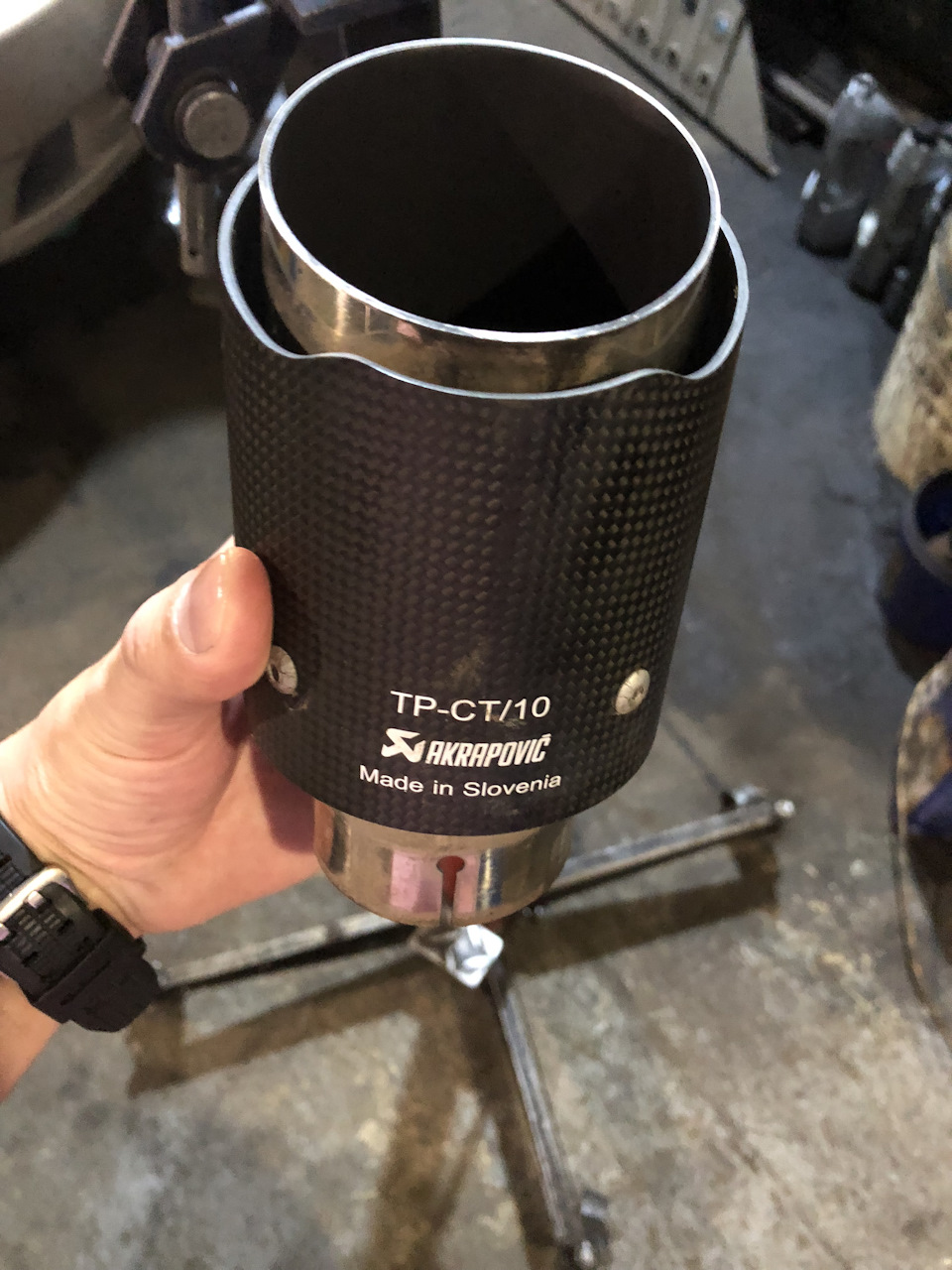Насадки AKRAPOVIC 2 2
