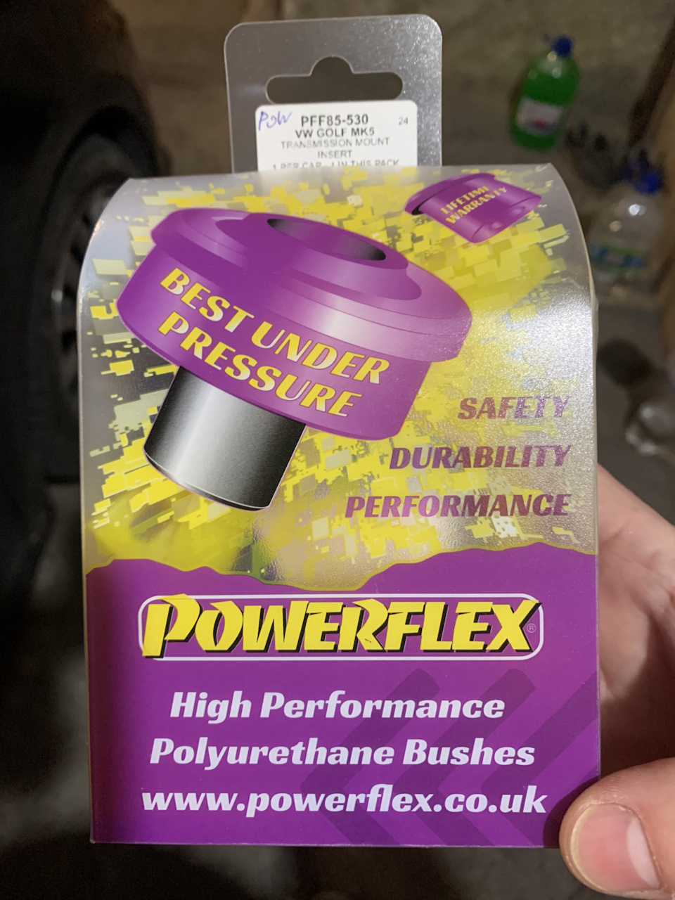 Встановлення вставки powerflex pff85-530 1