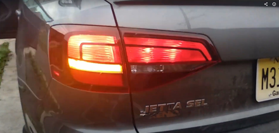Жовті поворотники на Jetta 2015 USA (рестайл) 5