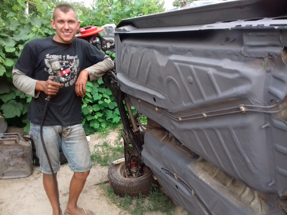 Очищення, кухар, ґрунтовка днища 1