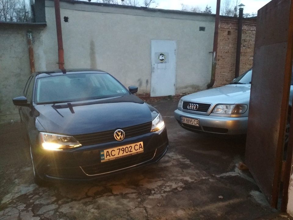 Зустріч двох сестер, перевзуття на зимові шини 2