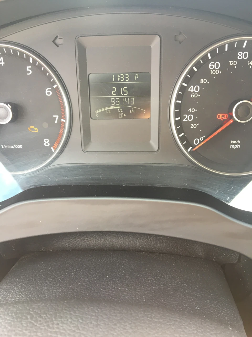 Из миль в км