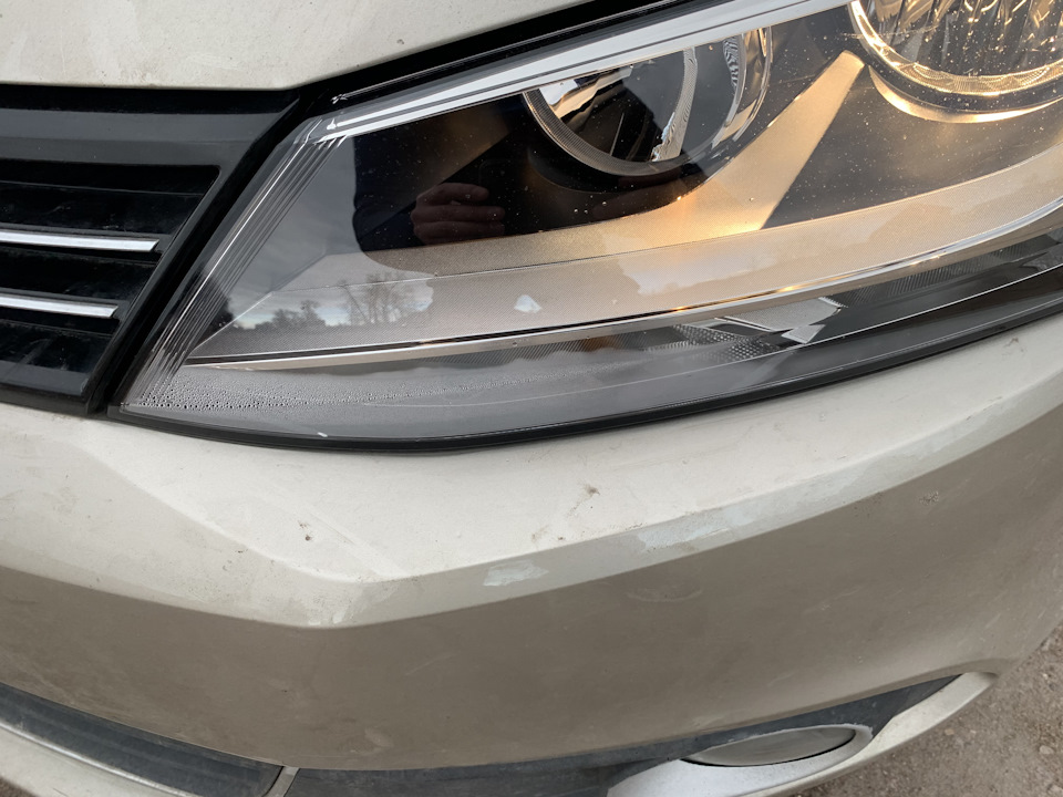 Поставив нові оригінальні фари VW JETTA 2.5 2012 SEL 4
