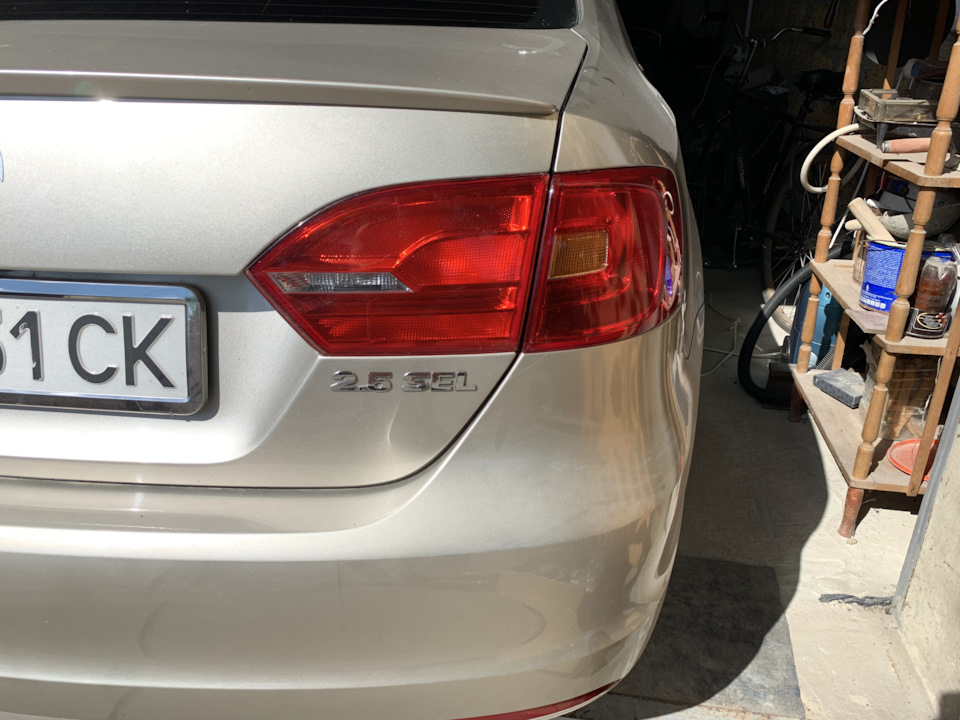 VW JETTA 2.5 2012 SEL Встановив задні зовнішні ліхтарі Depo-євро 4