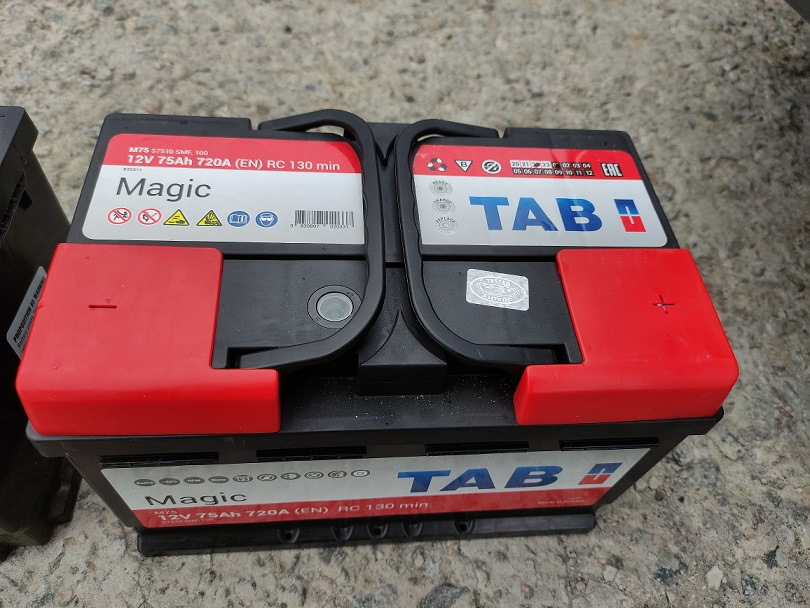 Заміна рідного акумулятора на TAB. 2