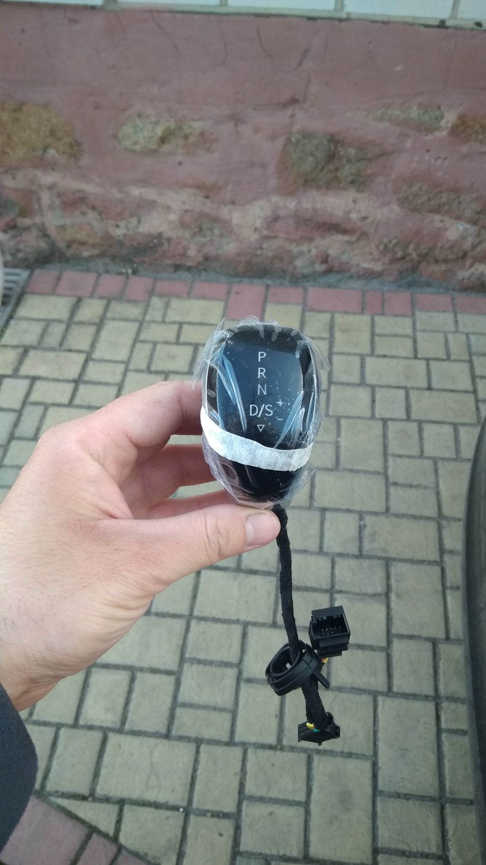 Заміна накладки АКПП на рестайлінг/глянець, заміна старої ручки АКПП на ручку нового покоління 4