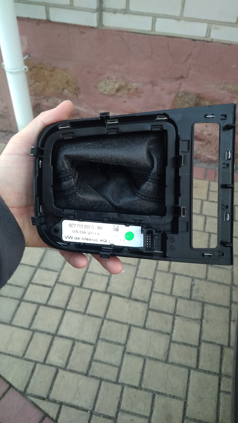 Заміна накладки АКПП на рестайлінг/глянець, заміна старої ручки АКПП на ручку нового покоління 2
