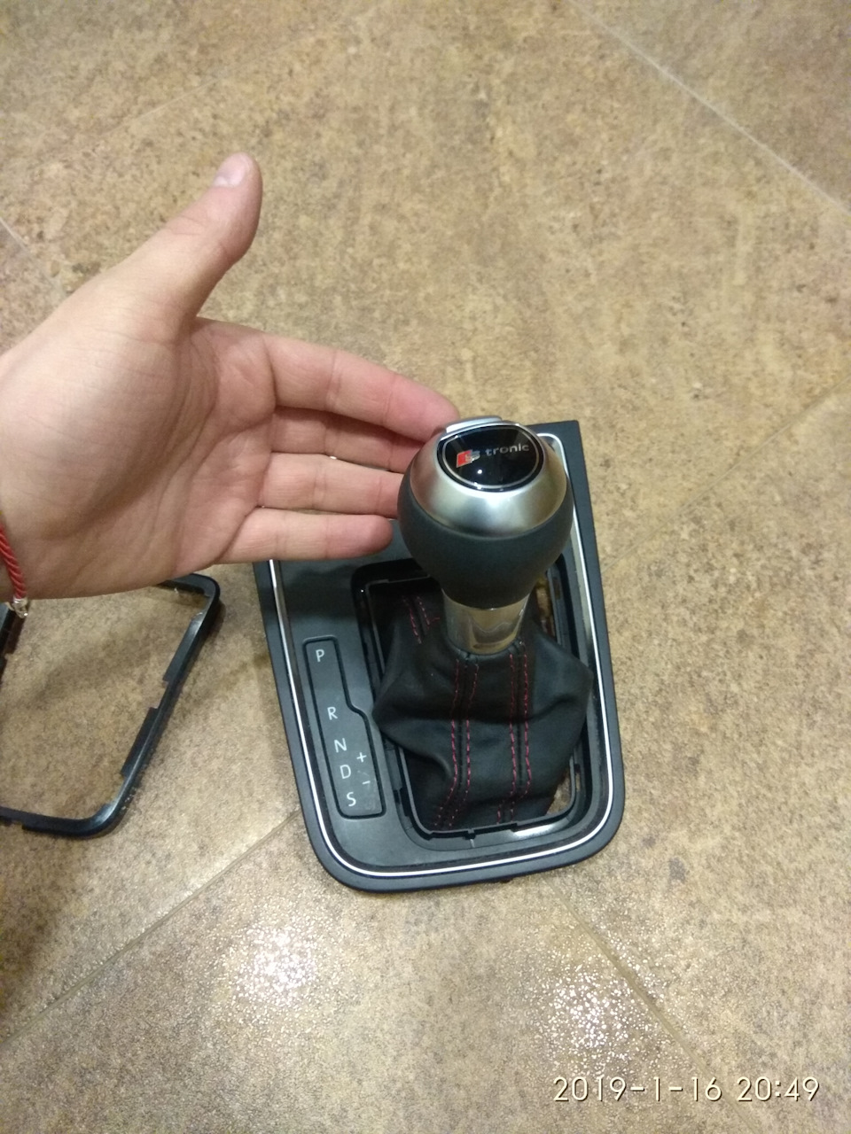 Ручка S-tronic + рамка силектора рестайл) 3