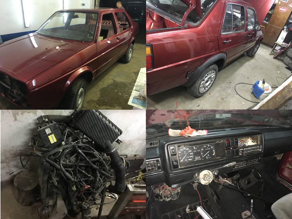 Історія життя VW Jetta Mk2 Carat 5