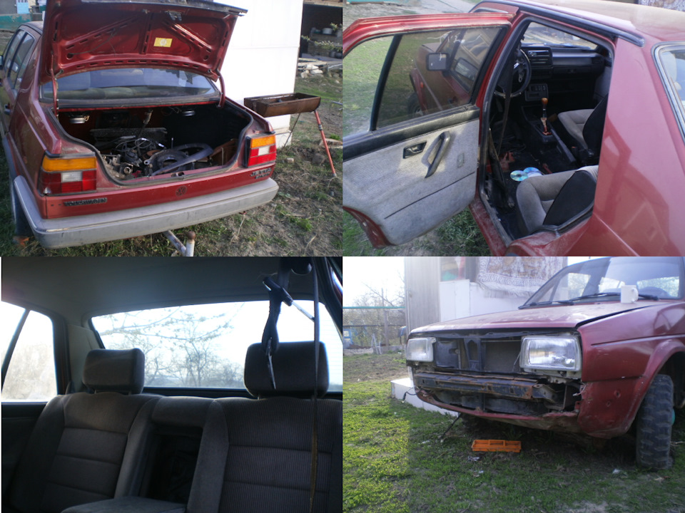 Історія життя VW Jetta Mk2 Carat 1