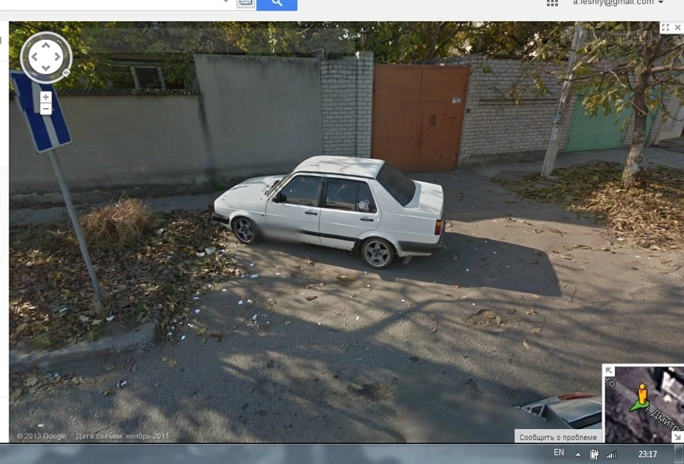 Бльомобіль очима Google)