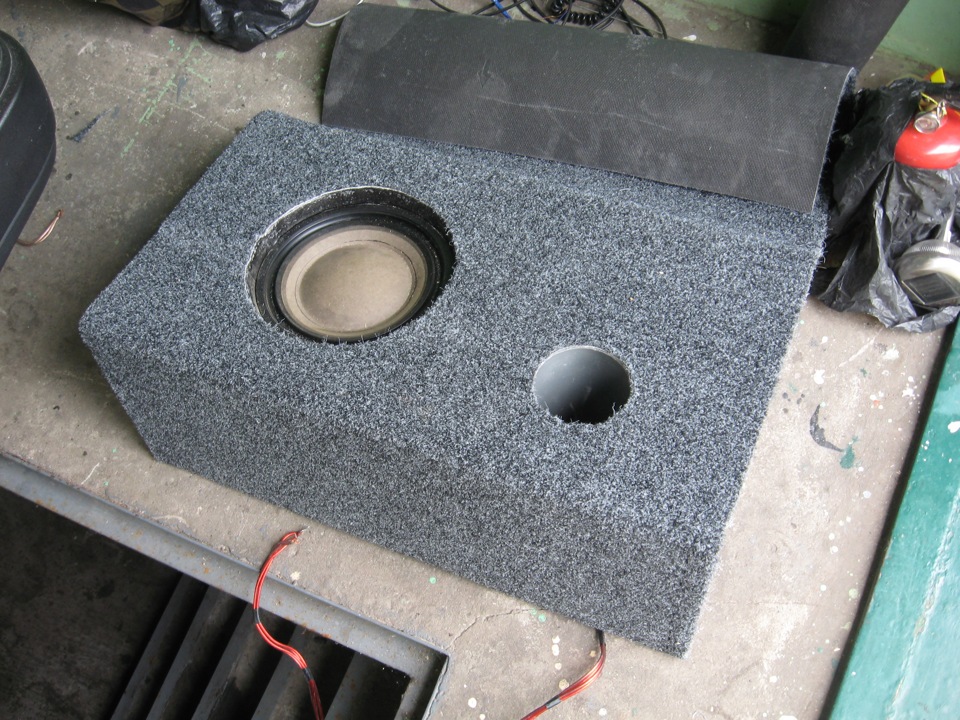 Полиця в багажник і обтяжка сабвуфера ЧАСТИНА 2 3