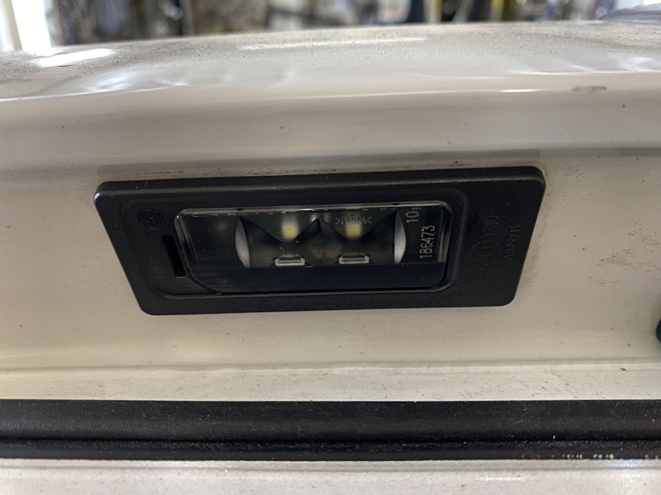 Установка LED OEM підсвічування номера 1