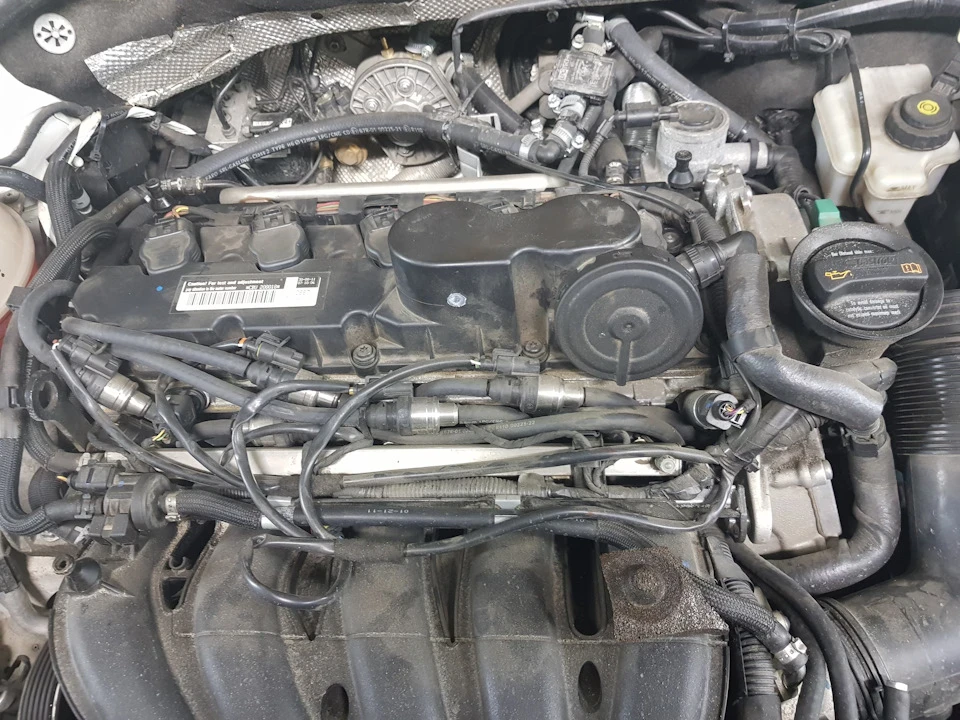 Заміна клапана PCV (клапан рециркуляції газів, що відпрацювали) 2.5l USA