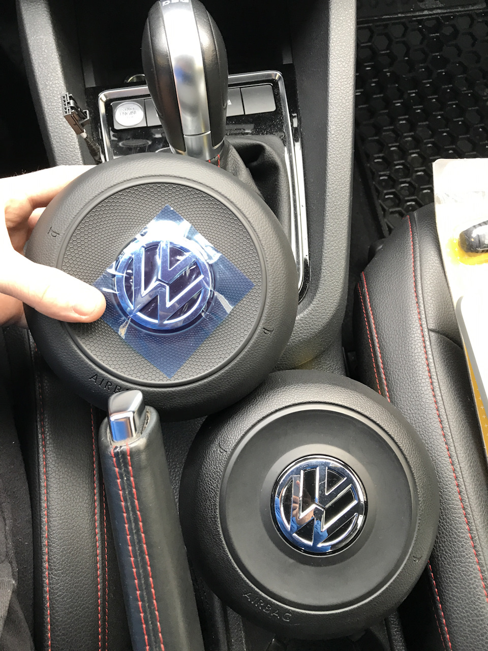 📌 AirBag у кермо нового зразка з сотами 🐝 4