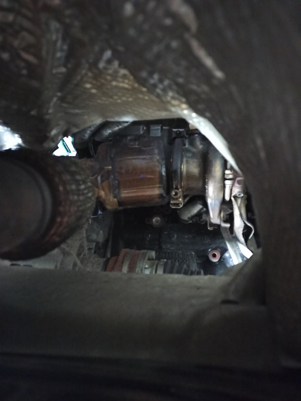 Встановлення Downpipe 4