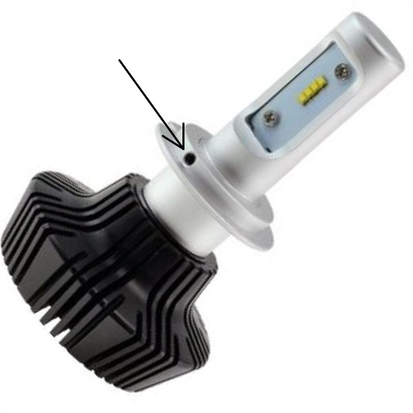 💡 Далеке LED світло H7 / Усуваємо причину конденсату у фарах 3