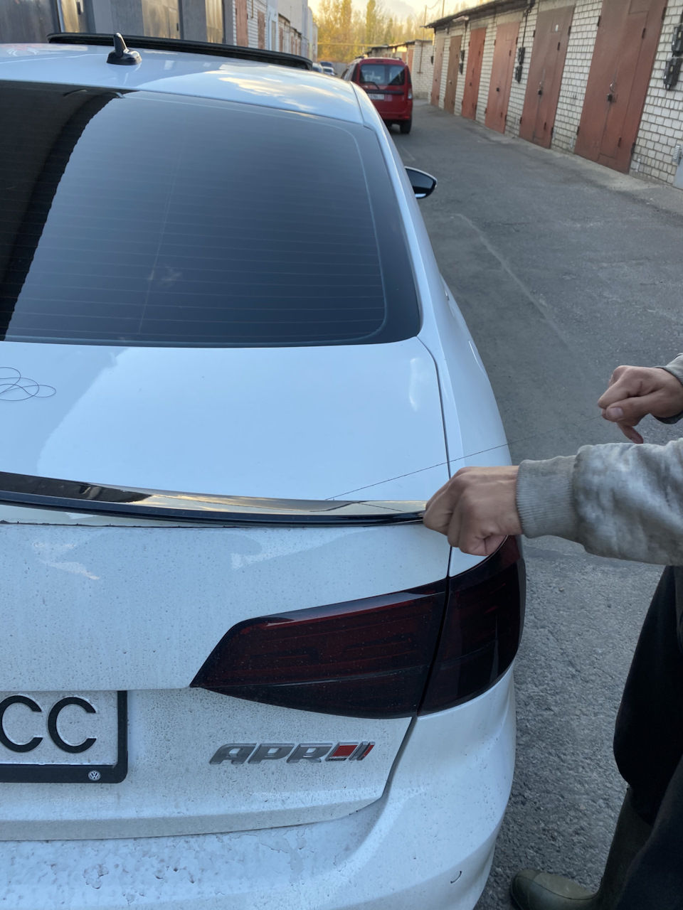 🦆 Ducktail / качиний хвостик з карбону. 5