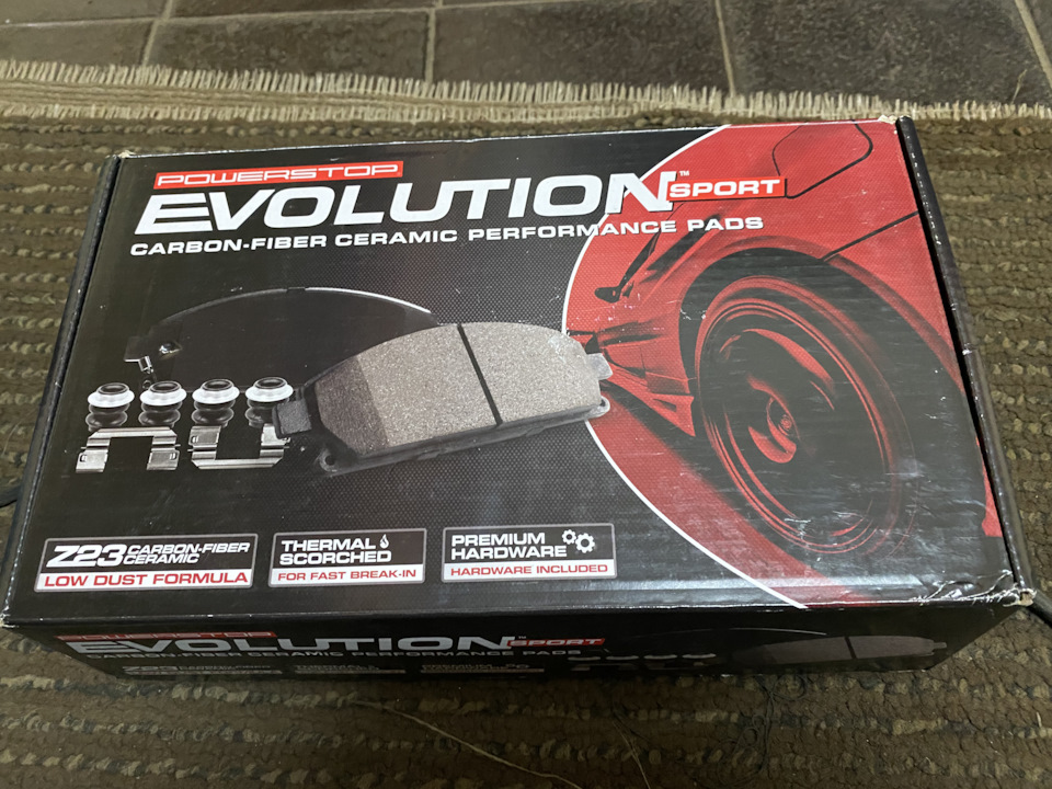 🧱 Гальмівні диски ATE + колодки PowerStop Z23 5